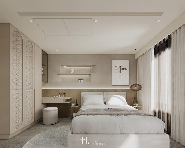 現代簡約主臥室設計-于凡設計